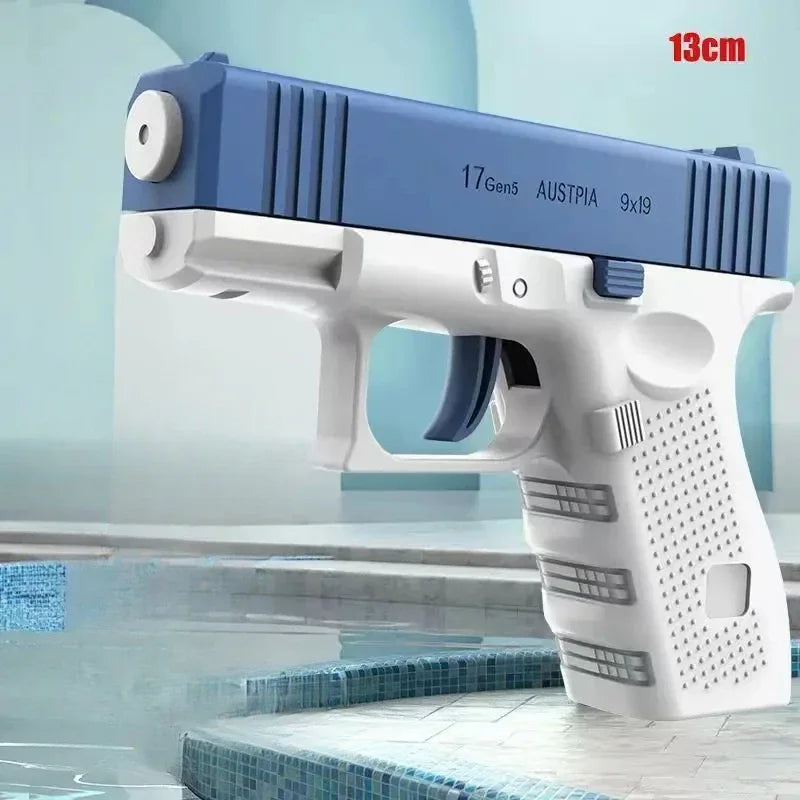 Summer Water Gun Non Electric Pistol High-Pressure Full Automatic Shooting Water Beach Toy Gun Game for Kid Children Best Gift