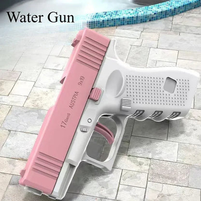 Summer Water Gun Non Electric Pistol High-Pressure Full Automatic Shooting Water Beach Toy Gun Game for Kid Children Best Gift