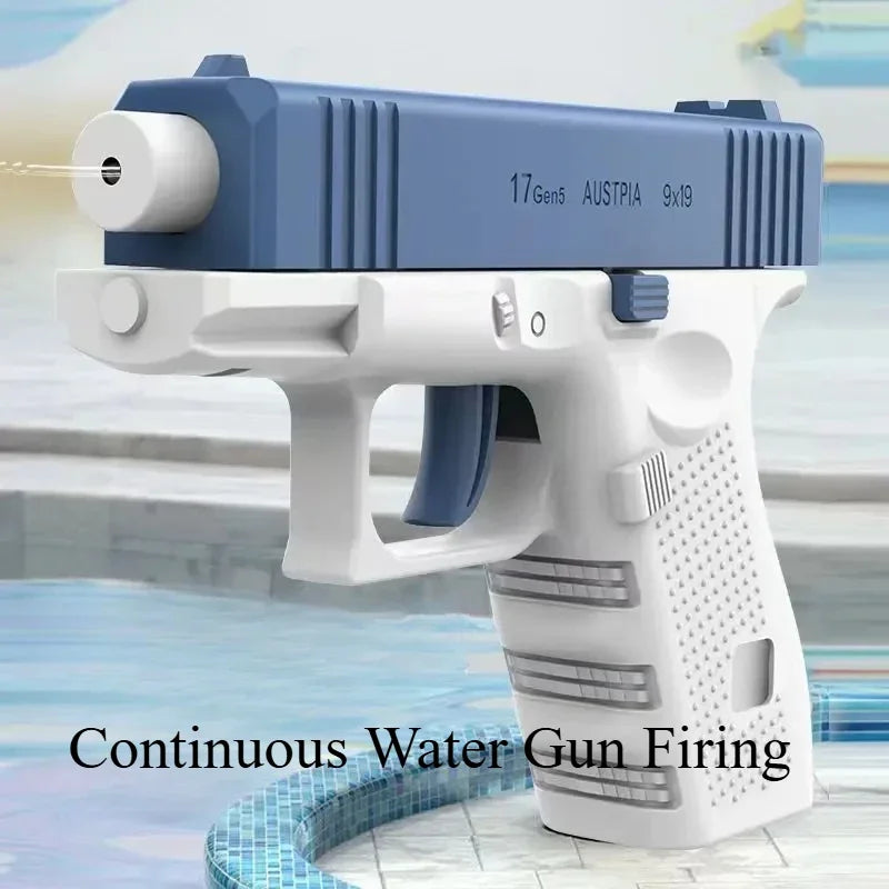 Summer Water Gun Non Electric Pistol High-Pressure Full Automatic Shooting Water Beach Toy Gun Game for Kid Children Best Gift