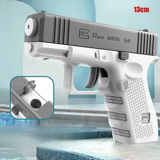 Summer Water Gun Non Electric Pistol High-Pressure Full Automatic Shooting Water Beach Toy Gun Game for Kid Children Best Gift